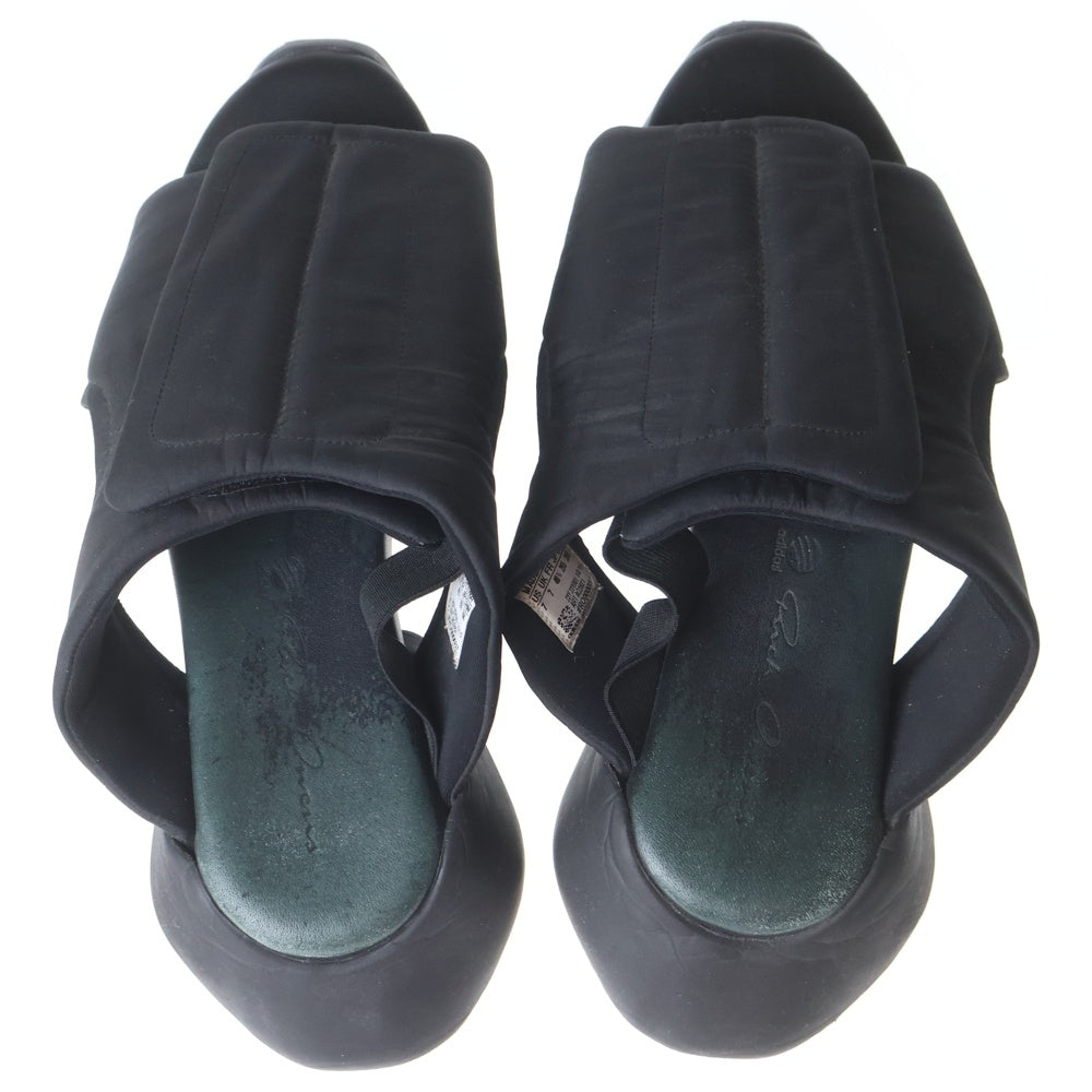 Rick Owens(リックオウエンス) × adidas RO CLOG アディダス クロッグ サンダル ブラック US7/25cm AQ2821