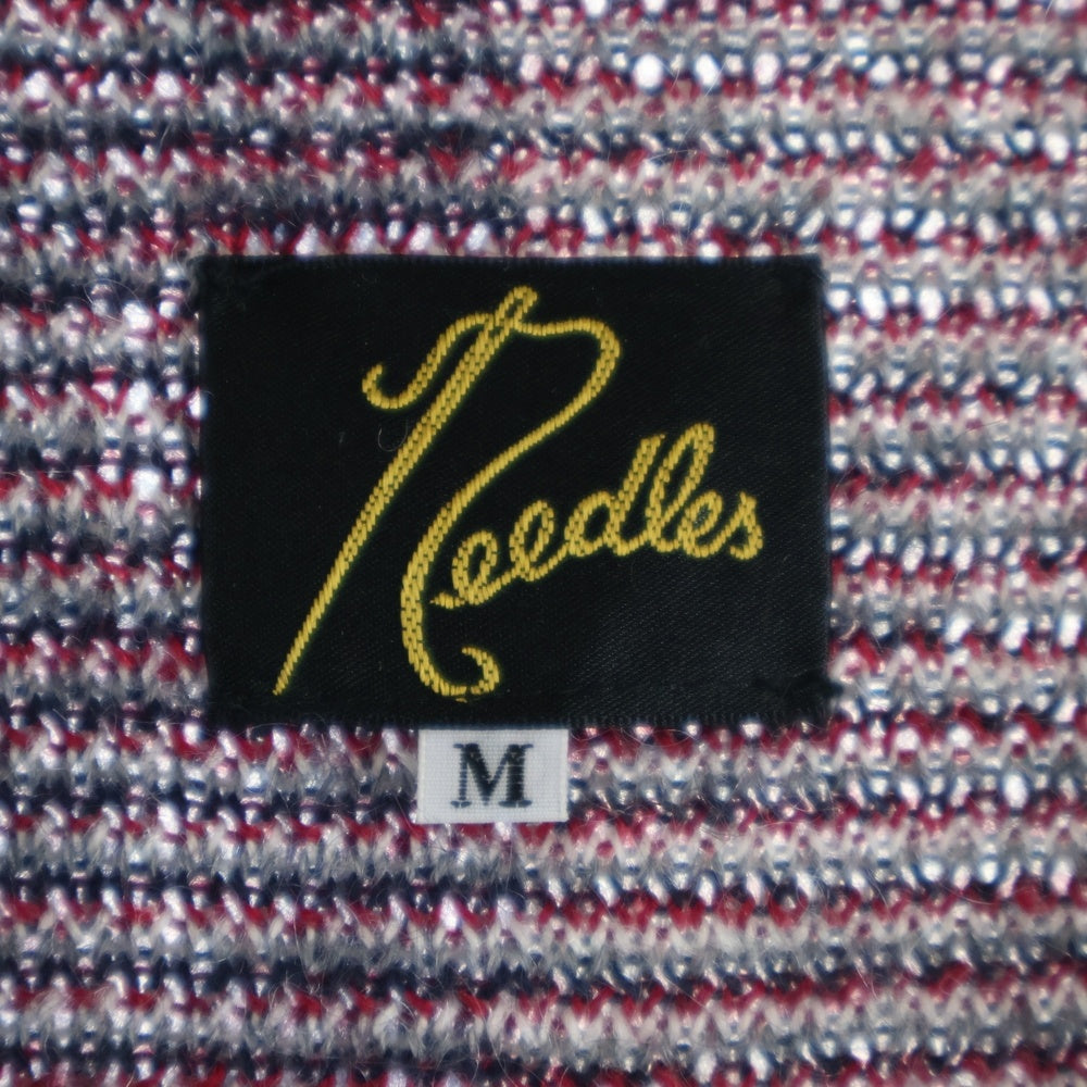 Needles(ニードルス) 22AW MOHIAR PAPILLON CARDIGAN モヘア パピヨン ニット カーディガン グレー LQ275