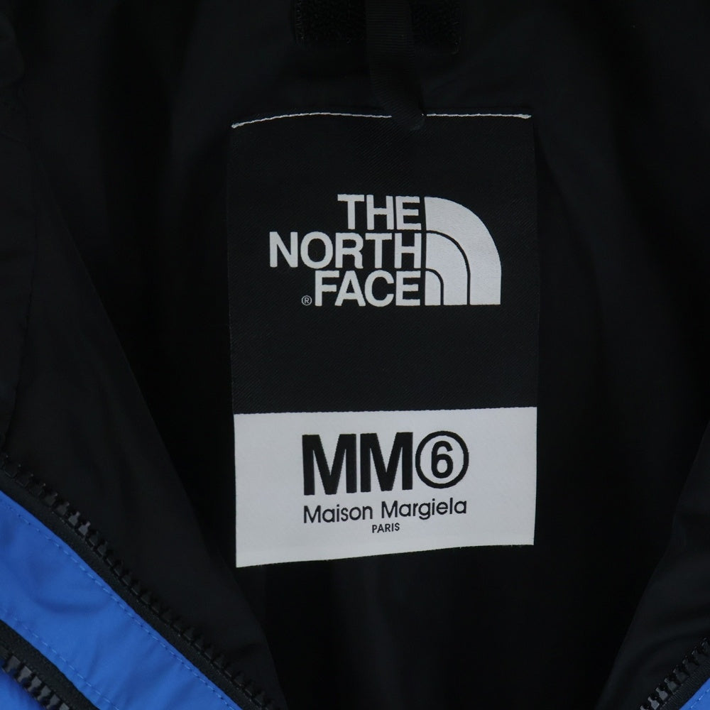 MM6 Maison Margiela(エムエムシックスメゾンマルジェラ) 20AW×ノースフェイス サークル マウンテンジャケット ブルー/ブラック S62AN0040 S53390