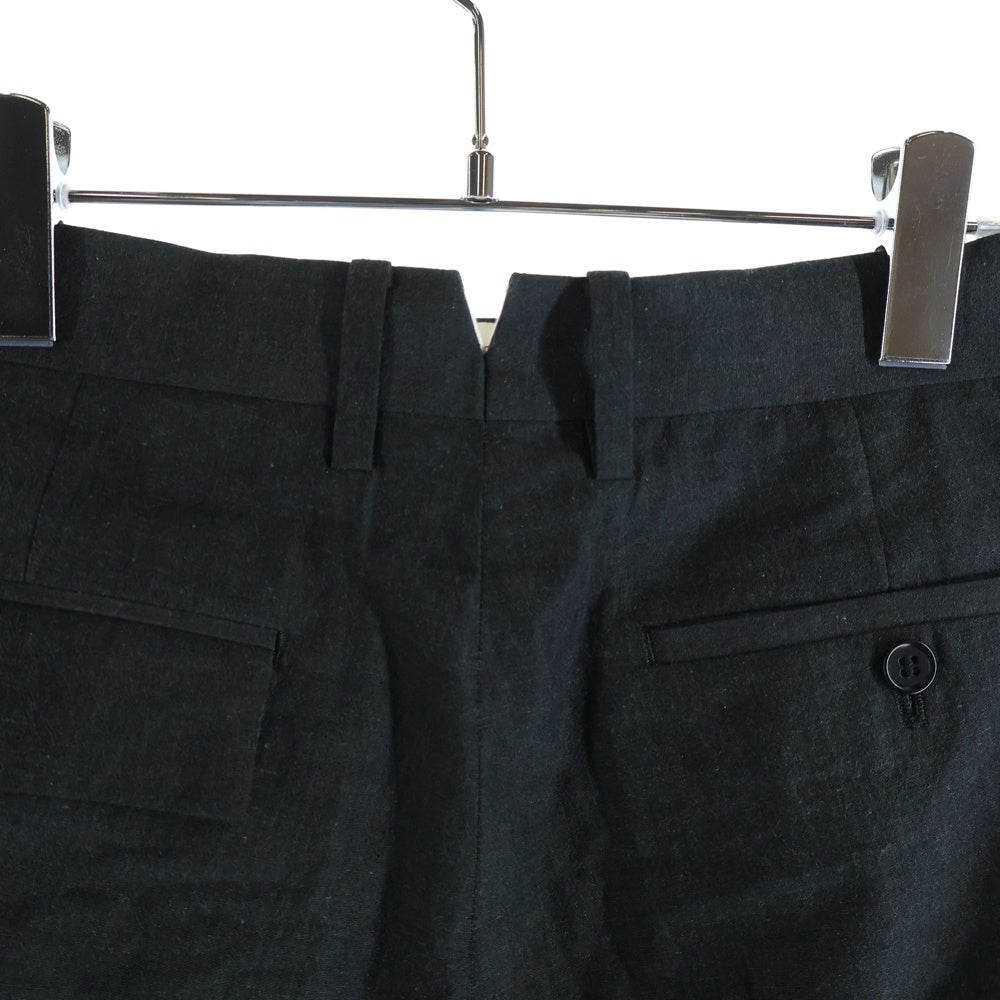 UNDERCOVER(アンダーカバー) Linen-ramie blend cotton pant リネンラミーブレンド コットンパンツ スラックスパンツ グレー UP1F4501
