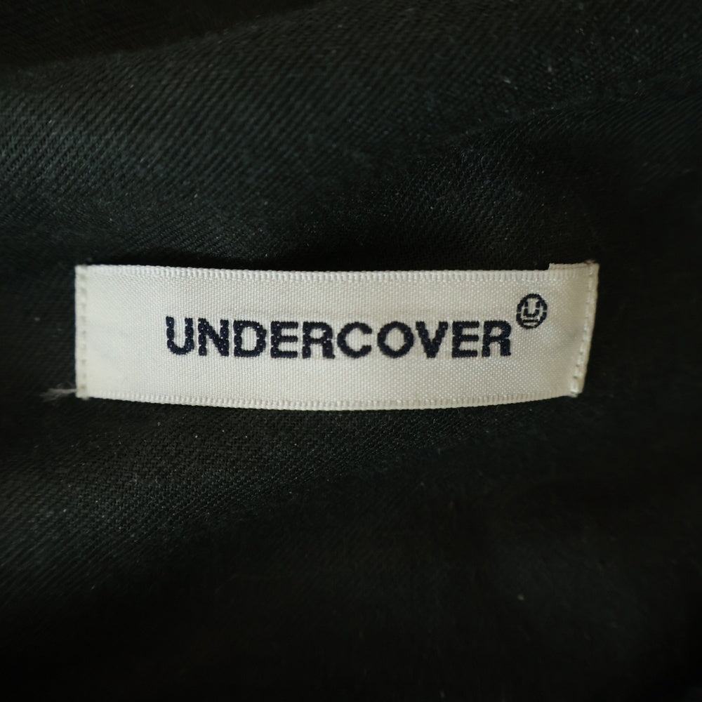 UNDERCOVER(アンダーカバー) Linen-ramie blend cotton pant リネンラミーブレンド コットンパンツ スラックスパンツ グレー UP1F4501