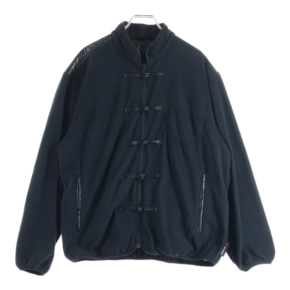 UNDERCOVER(アンダーカバー) 25AW × fragment design フラグメント Fleece China Jacket フリースジャケット チャイナジャケット ブラック UC2E9209