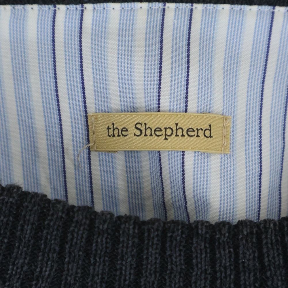 UNDERCOVER(アンダーカバー) the Shepherd 和紙混 ニットプルオーバーニット クルーネックニット グレー US1D4902