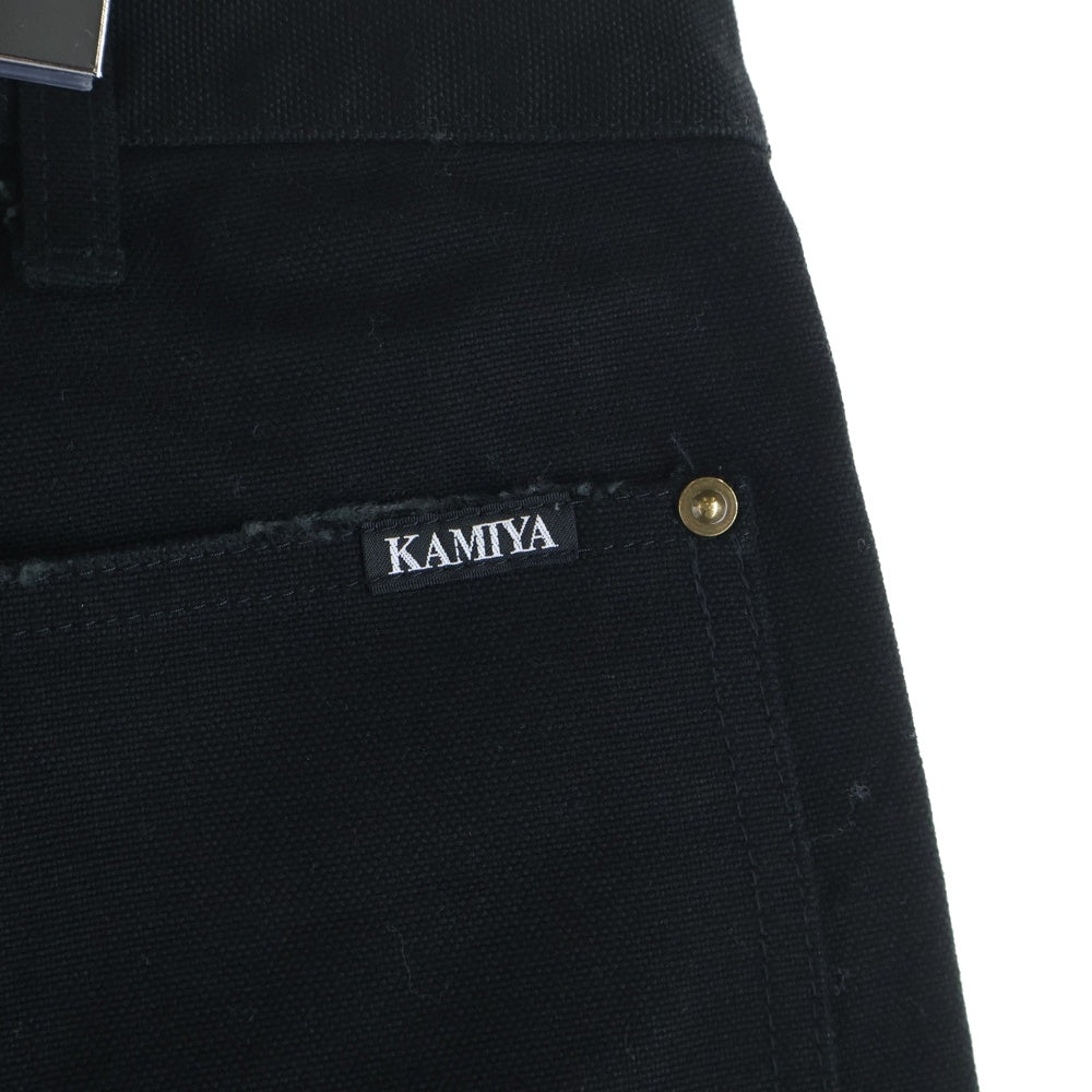 KAMIYA(カミヤ) Boro Painter Pants ペインターパンツ ブラック G11PT026