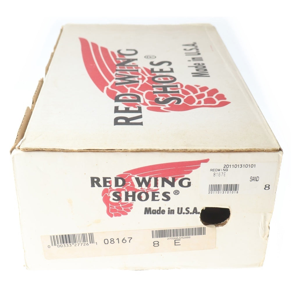 RED WING(レッド ウイング) 6-inch Classic Round 6インチ クラシックラウンド スウェード ブーツ ベージュ 08167