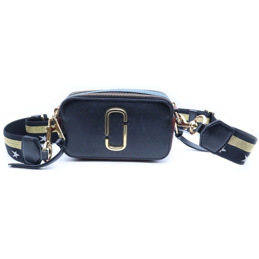 MARC JACOBS(マークジェイコブス) スナップショット スモール カメラ クロスボディ ショルダーバッグ ブラック M0010070 レディース