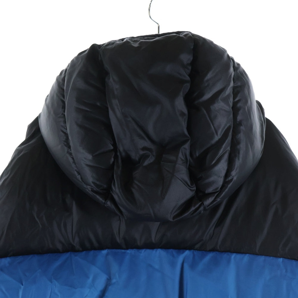 DSQUARED2(ディースクエアード) 19AW Nylon Hooded Puffer Jacket ナイロン フーデッド パフィージャケット ブラック/ブルー S74AM0960