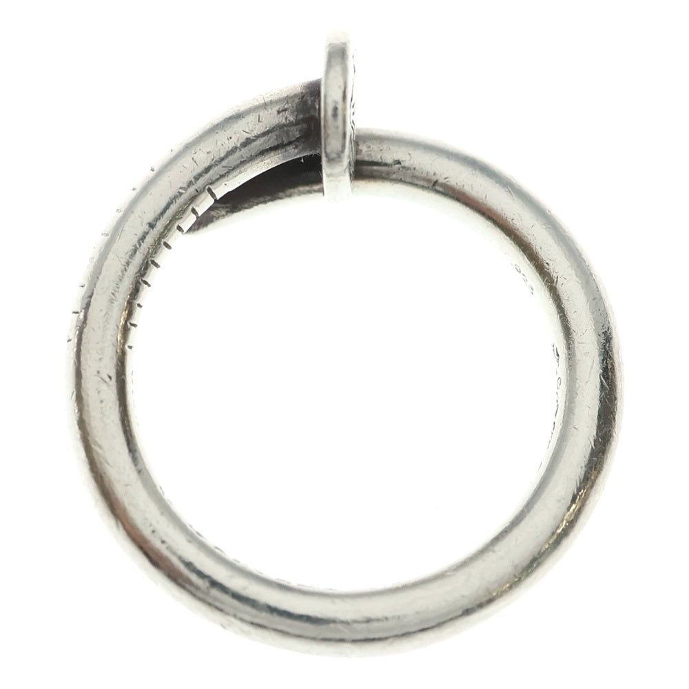 CHROME HEARTS(クロムハーツ) NAIL FLAT ネイル フラット リング シルバー BCA350