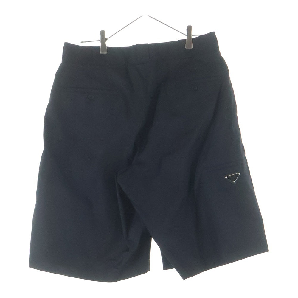 PRADA(プラダ) RE-NYLON BERMUDASHORTS PANT リナイロン バミューダショーツ パンツ ブラック SPG32 S182 IWQ8