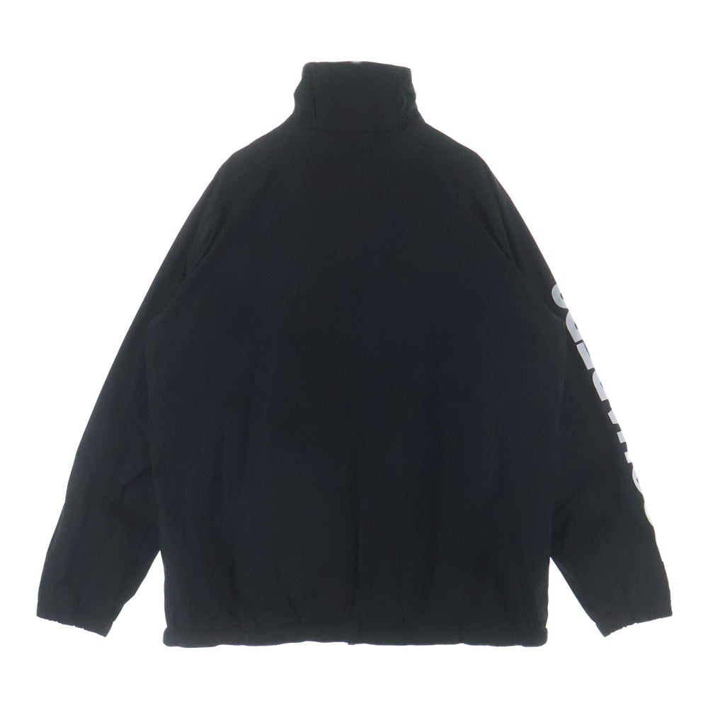 DSQUARED2(ディースクエアード) GLOBETROTTER SPORTS JACKET ナイロンジップアップジャケット ブラック S74AM1318