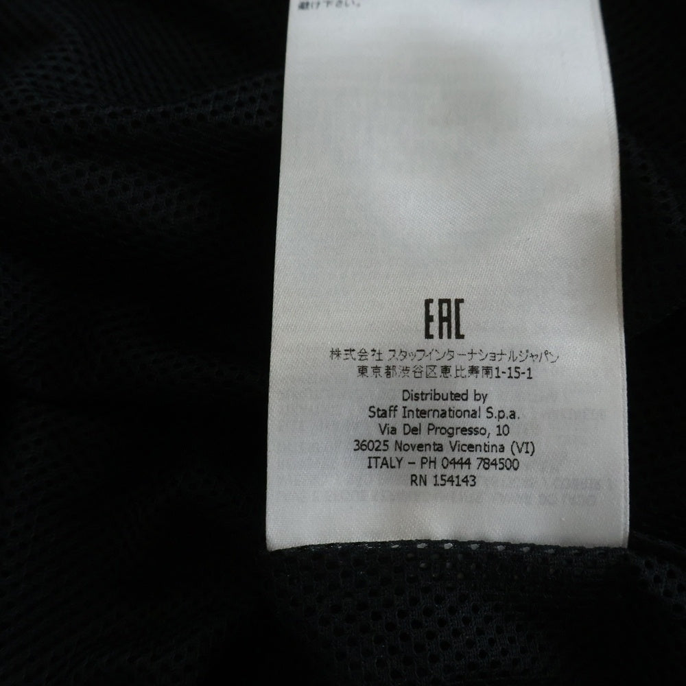 DSQUARED2(ディースクエアード) GLOBETROTTER SPORTS JACKET ナイロンジップアップジャケット ブラック S74AM1318
