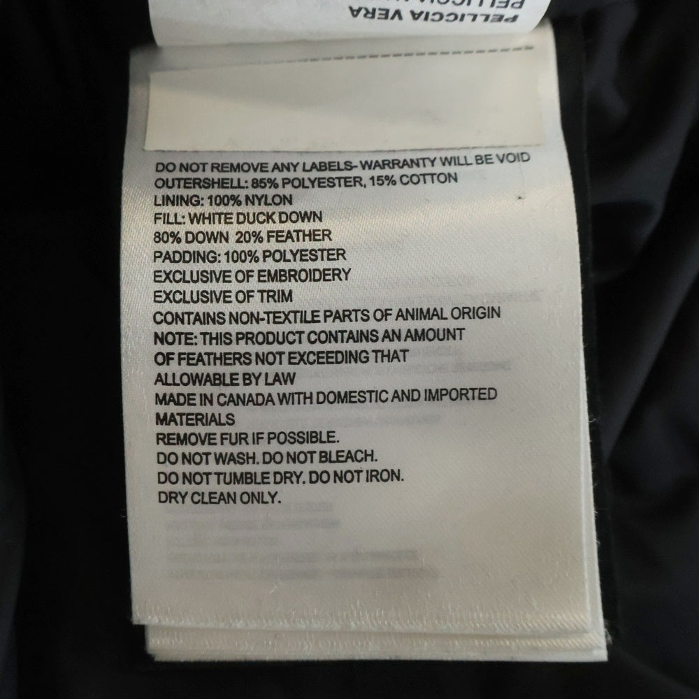 CANADA GOOSE(カナダグース) JASPER PARKA ジャスパーパーカー ダウンコート ブラック 3438JM