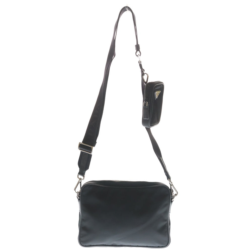 PRADA(プラダ) Re-Nylon ショルダーバッグ ナイロン ブラック 1BC167 レディース
