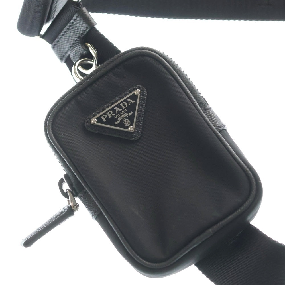 PRADA(プラダ) Re-Nylon ショルダーバッグ ナイロン ブラック 1BC167 レディース