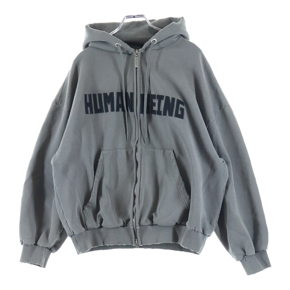 BALENCIAGA(バレンシアガ) 24SS Human Being Zip Hoodie ジップ