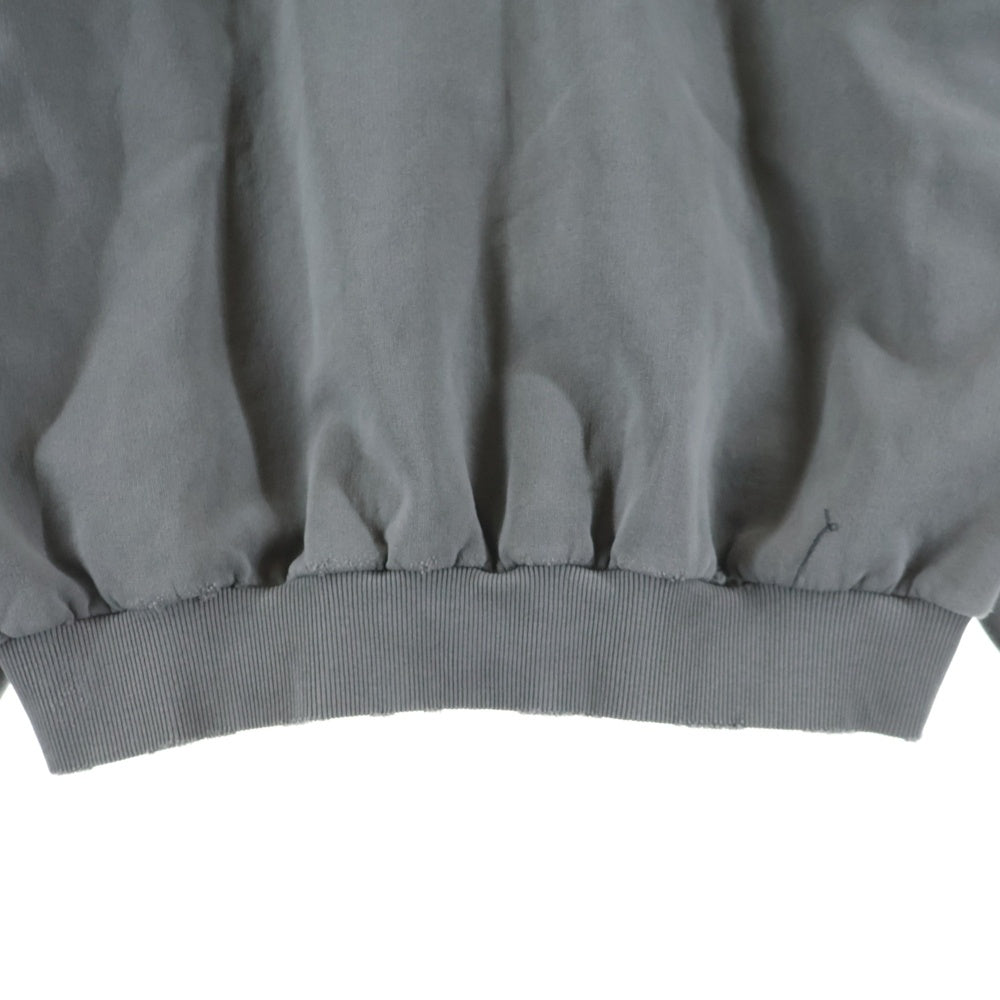BALENCIAGA(バレンシアガ) 24SS Human Being Zip Hoodie ジップフーディー グレー 833382 TSVB9