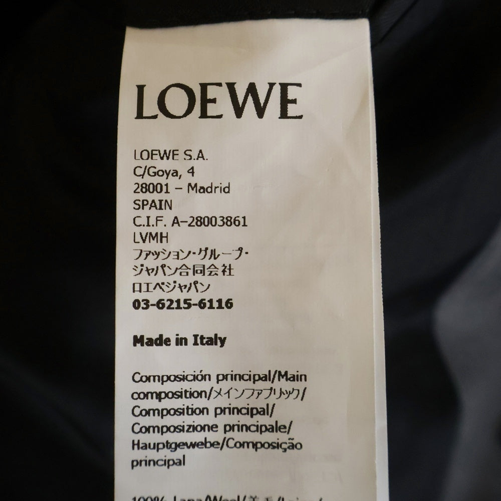 LOEWE(ロエベ) ストライプ柄 テーラードジャケット グレー HSM1Y03W28