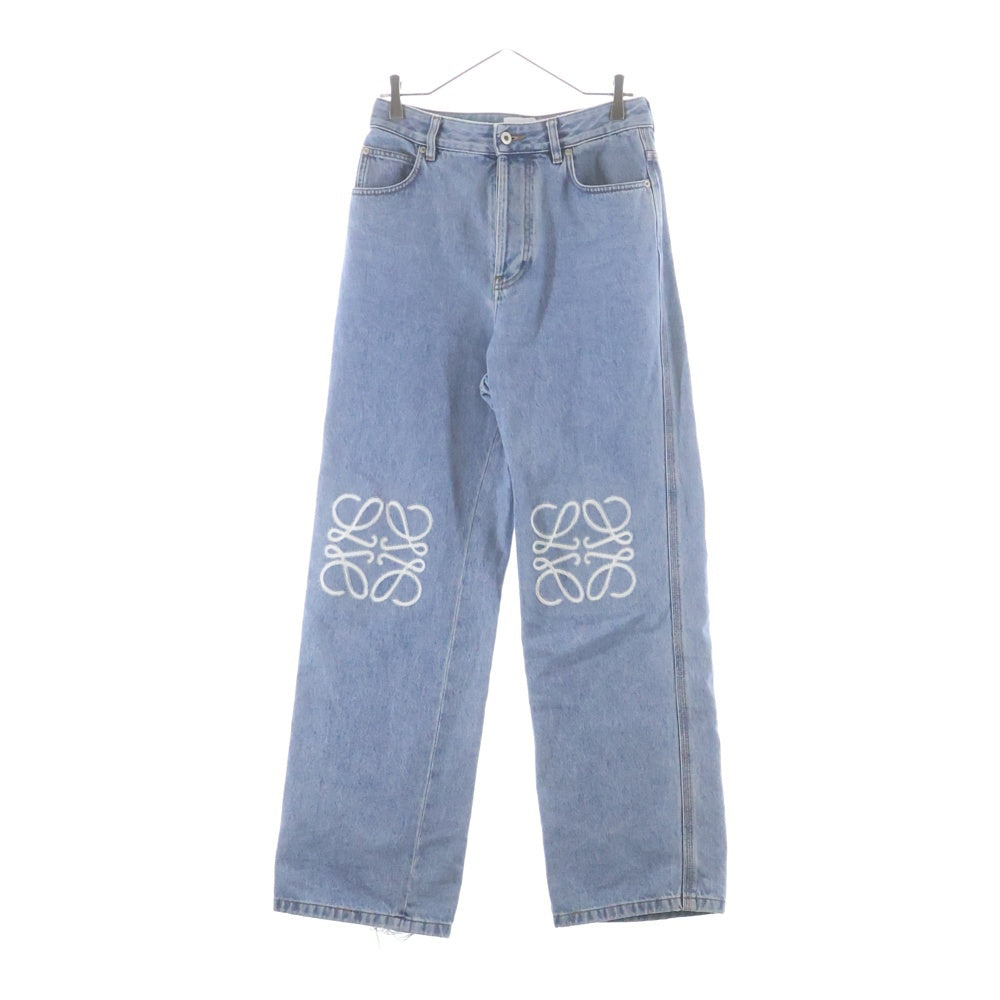 LOEWE(ロエベ) ANAGRAM BAGGY JEANS アナグラム バギー ジーンズ デニムパンツ インディゴ H526Y11W59