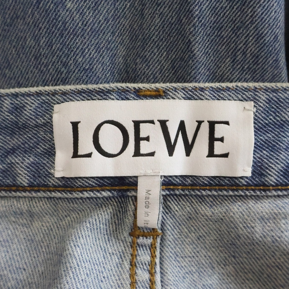 LOEWE(ロエベ) ANAGRAM BAGGY JEANS アナグラム バギー ジーンズ デニムパンツ インディゴ H526Y11W59