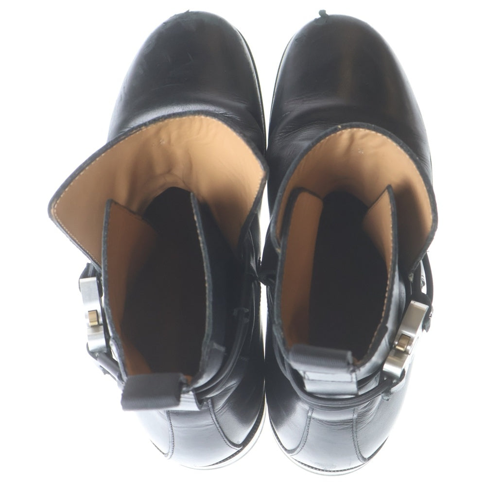 1017 ALYX 9SM(アリクス) Chelsea buckle boots ストラップアンクル レザー ブーツ ブラック