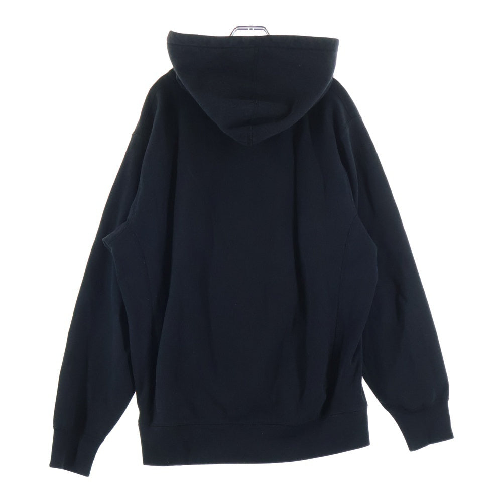 SUPREME(シュプリーム) 17AW Box Logo Hooded Sweatshirt 蛍光ボックスロゴ プルオーバーパーカー ブラック/イエロー