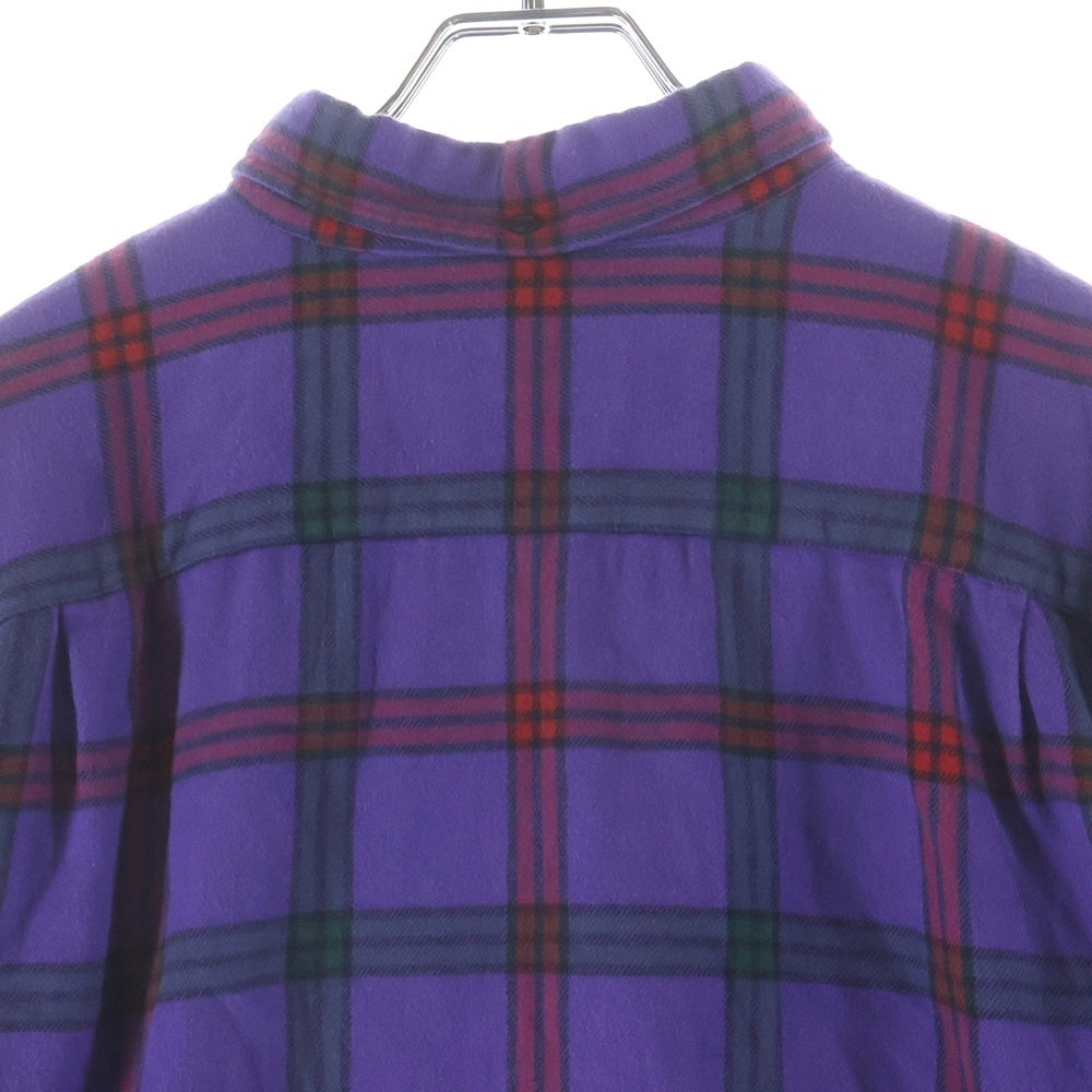 SUPREME(シュプリーム) 19AW Tartan Flannel Shirt タータンチェック ネルシャツ パープル/レッド