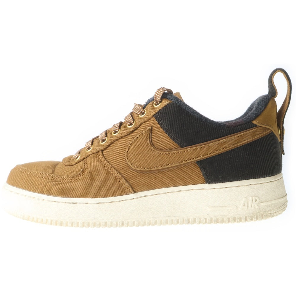 NIKE(ナイキ) ×CARHARTT WIP AIR FORCE 1 LOW ALE BROWN カーハートWIP アフォース1 エールブラウン ローカットスニーカー ブラウン US10/28cm AV4113-200