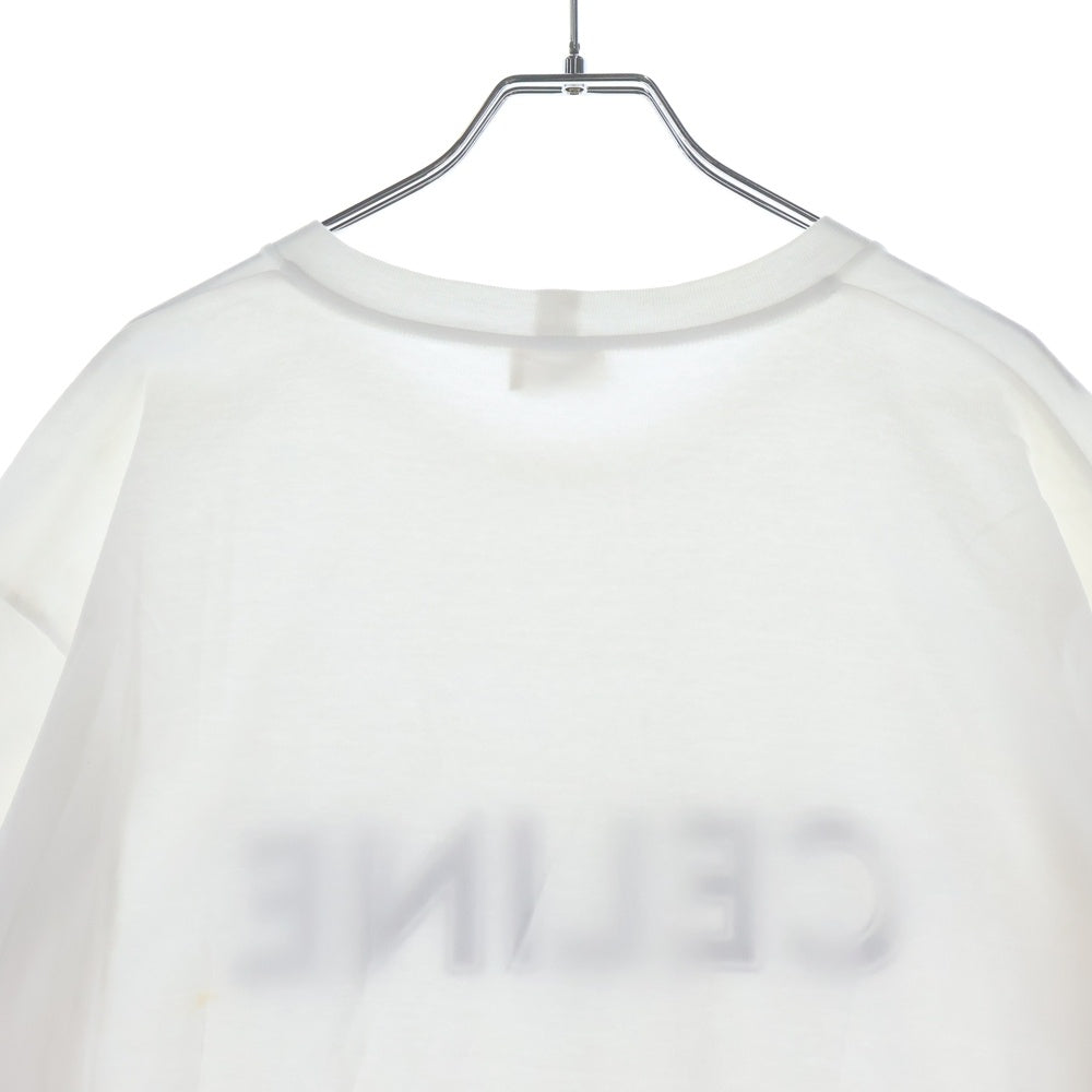 CELINE(セリーヌ) 13SS スタッズロゴTシャツ 半袖Tシャツ カットソー ホワイト 2X687501F