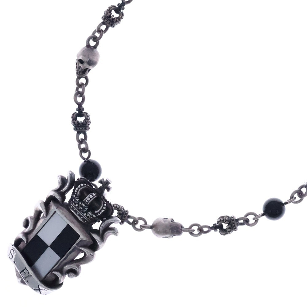 Justin Davis(ジャスティンデイヴィス) SEX ペンダント ウィケッド ローズチェーン シルバー