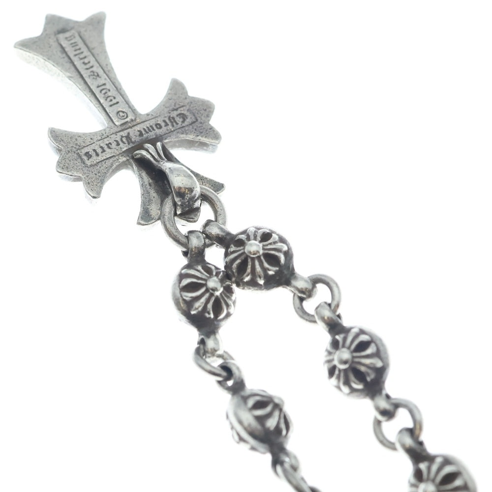 CHROME HEARTS(クロムハーツ) #1 CRSBL CHN SML CH CRS クロスボールチェーン スモールCHクロス ネックレス シルバー 20inch BCA193