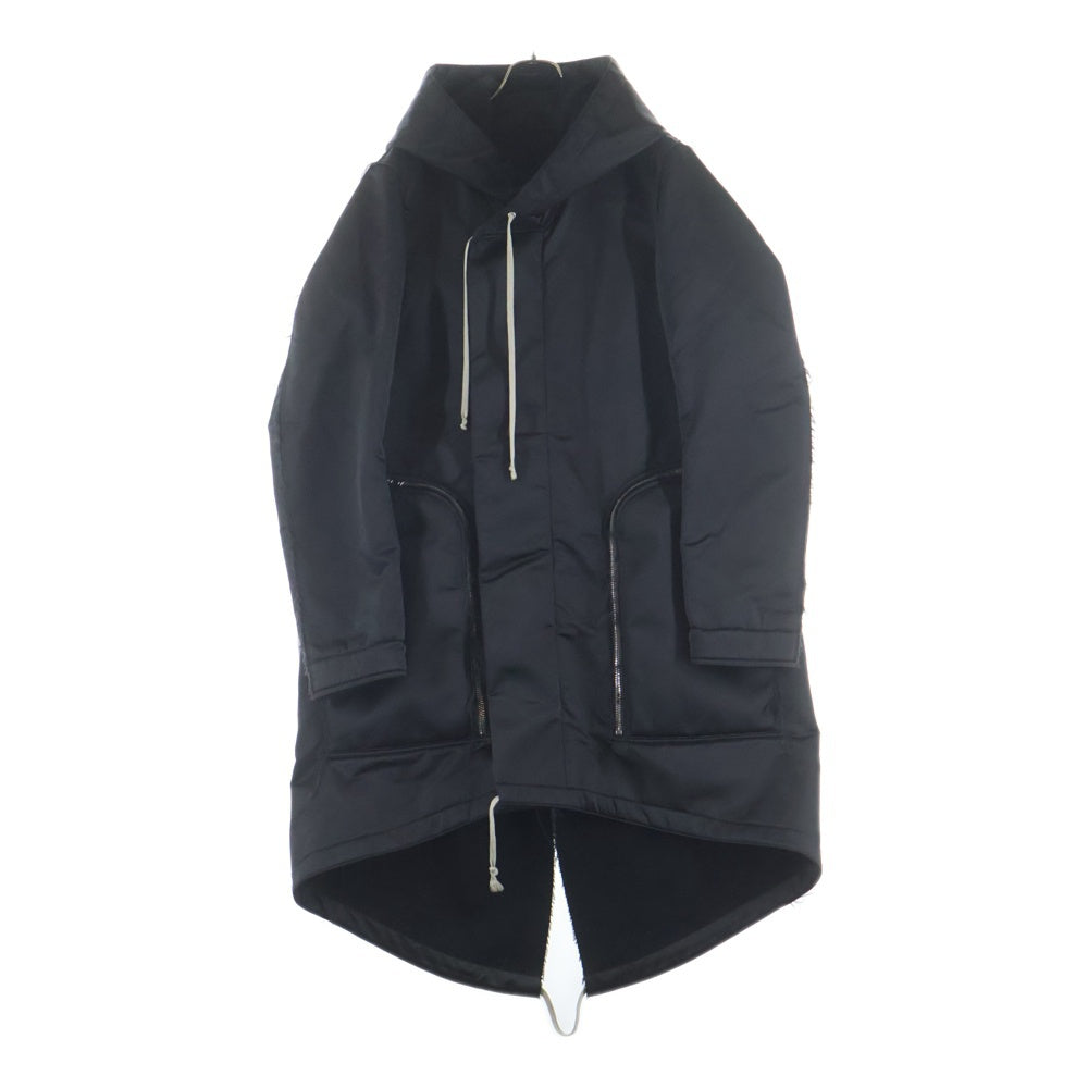 リックオウエンス BAUHAUS バウハウス フィッシュテールジップコート Rick Owens(リックオウエンス) 21AW BAUHAUS FISHTAIL バウハウス