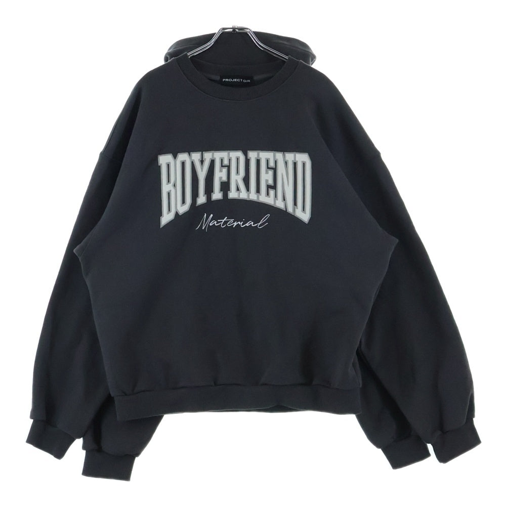 PROJECT G/R(プロジェクトジーアール) ASURA Hoodie レイヤード パーカー オーバーサイズ フーディー グレー