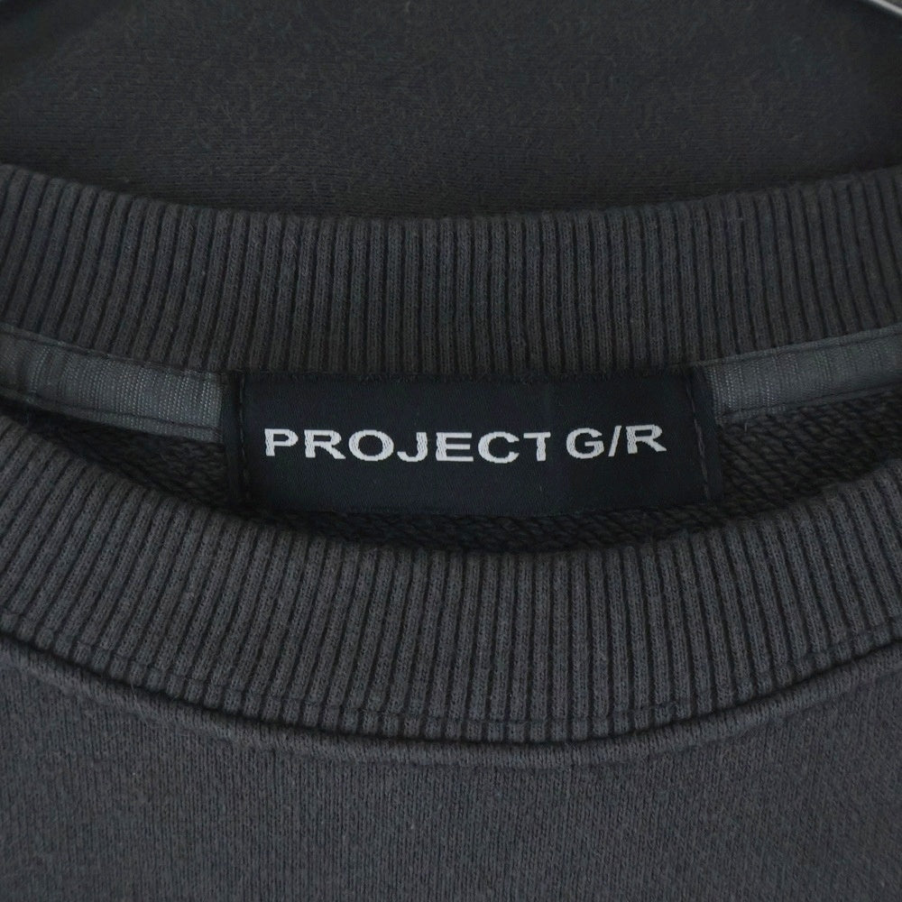 PROJECT G/R(プロジェクトジーアール) ASURA Hoodie レイヤード パーカー オーバーサイズ フーディー グレー