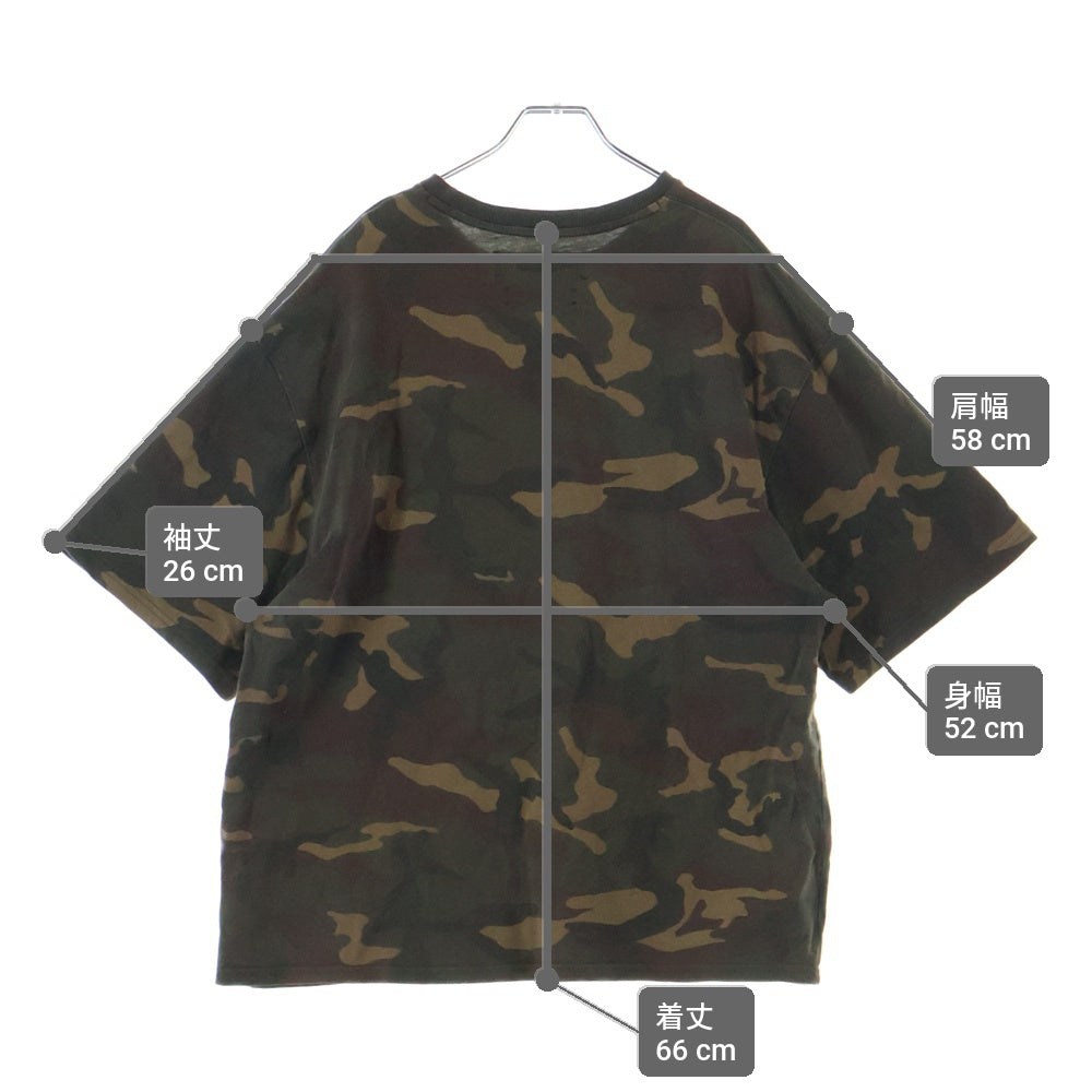YEEZY(イージー) season1 シーズンワン カモ柄 半袖Tシャツ カットソー カーキ