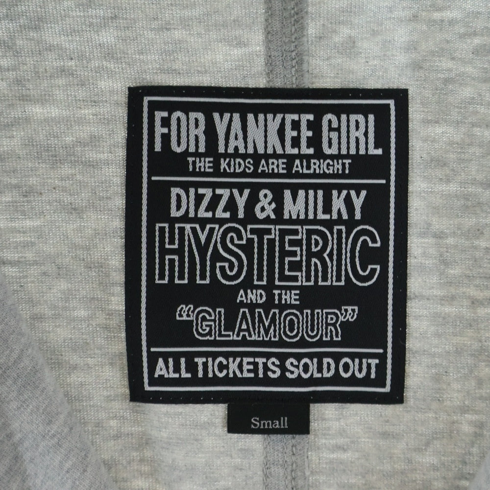 HYSTERIC GLAMOUR(ヒステリックグラマー) 26SS カーゴポケット付き ハイネックブルゾン グレー 02261CJ02290