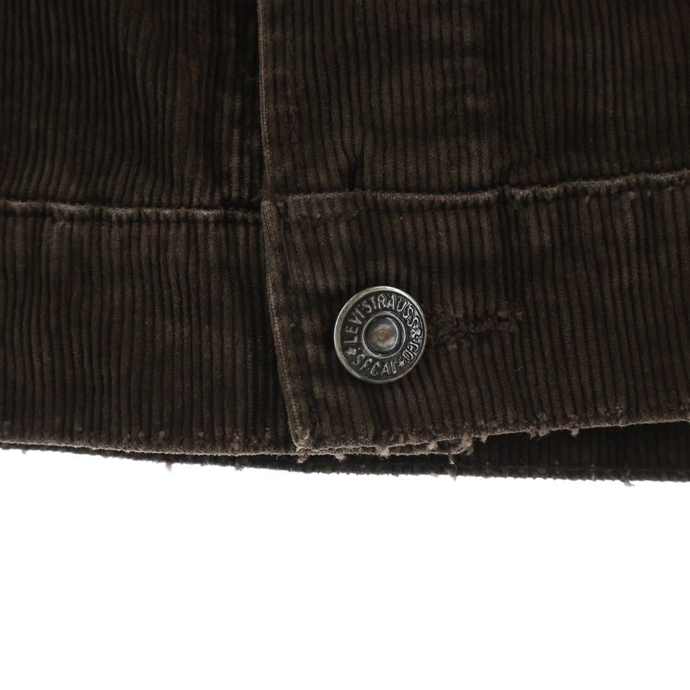 Levi's(リーバイス) 80s 70505 コーデュロイジャケット Gジャン ダークブラウン