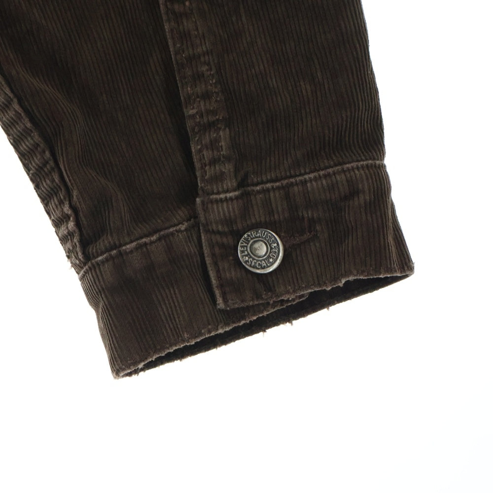 Levi's(リーバイス) 80s 70505 コーデュロイジャケット Gジャン ダークブラウン
