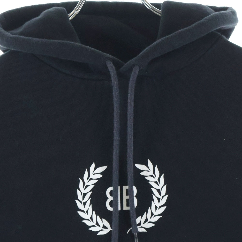 BALENCIAGA(バレンシアガ) 19SS BBロゴプリント プルオーバー パーカー 556143 TDV52