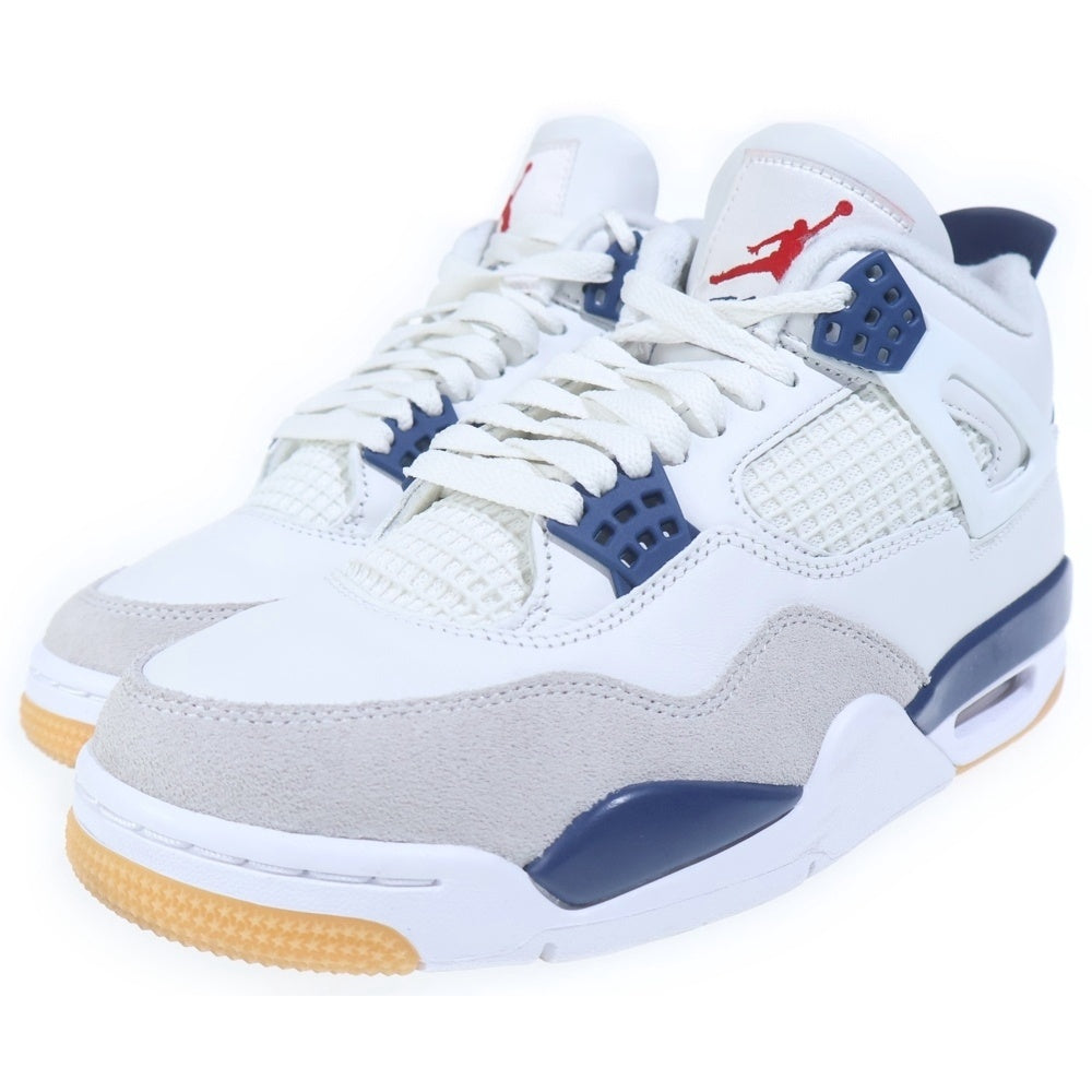NIKE(ナイキ) AIR JORDAN 4 RETRO SP SUMMIT WHITE エアジョーダン レトロ サミットホワイト ミッドカットスニーカー ホワイト/ブルー UK7.5/25.5cm DR5415-100