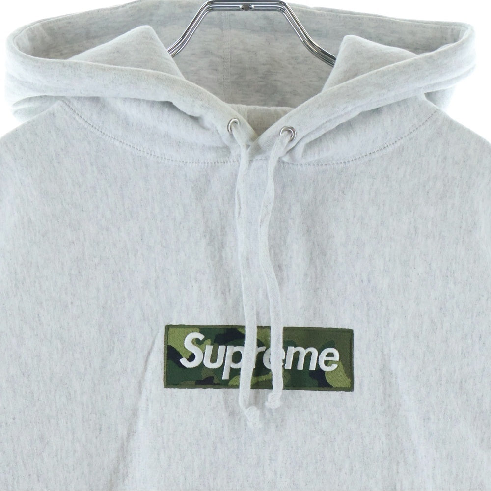 SUPREME(シュプリーム) 23AW Box Logo Hooded Sweatshirt Camo ボックスロゴ フーディーパーカー グレー