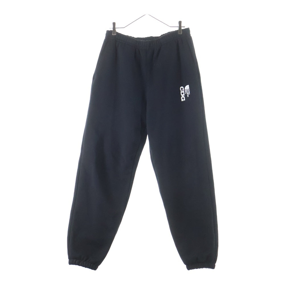 CDG(シーディージー) × THE NORTH FACE SWEAT PANTS ザノースフェイス スウェットパンツ ジョガーパンツ ブラック NB02603CD