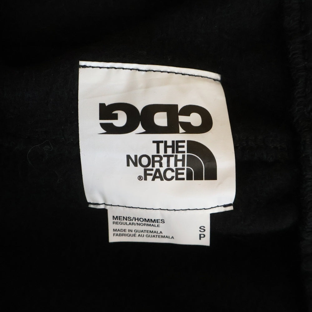 CDG(シーディージー) × THE NORTH FACE SWEAT PANTS ザノースフェイス スウェットパンツ ジョガーパンツ ブラック NB02603CD