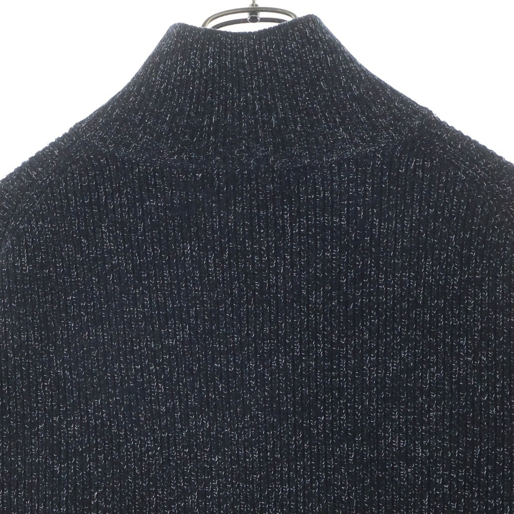 ULTERIOR(アルテリア) 25AW W/C MEALANGE RIB DRIVERS KNIT ドライバーズニット セーター グレー UKW28‐KC221