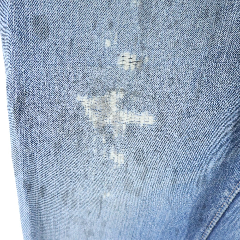 Levi's(リーバイス) 40-50S VINTAGE 501XX 47モデル ビッグE 片面タブ 均等V ボタン裏無し ボタンフライ デニムパンツ インディゴ