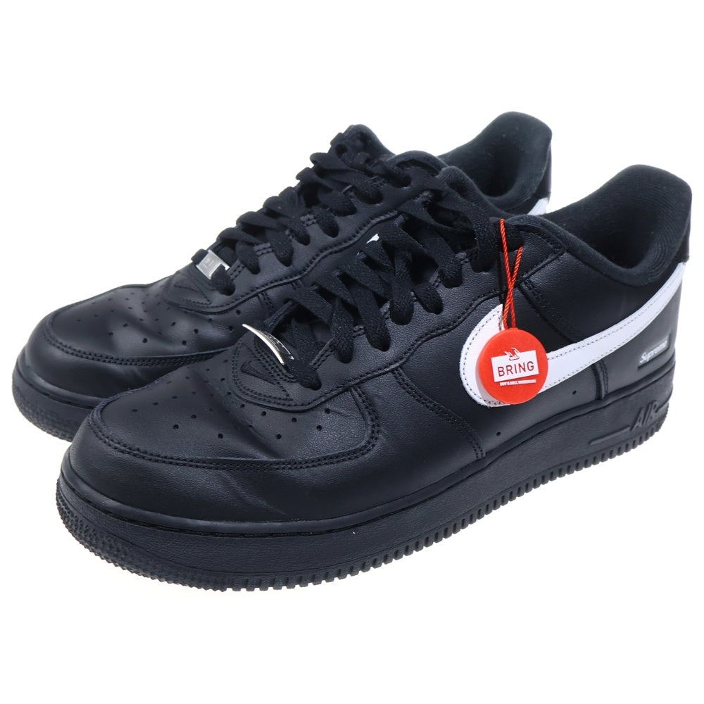 NIKE(ナイキ) ×SUPREME AIR FORCE 1 LOW シュプリーム エアフォース 1 ローカットスニーカー ブラック US10/28cm CU9225-001