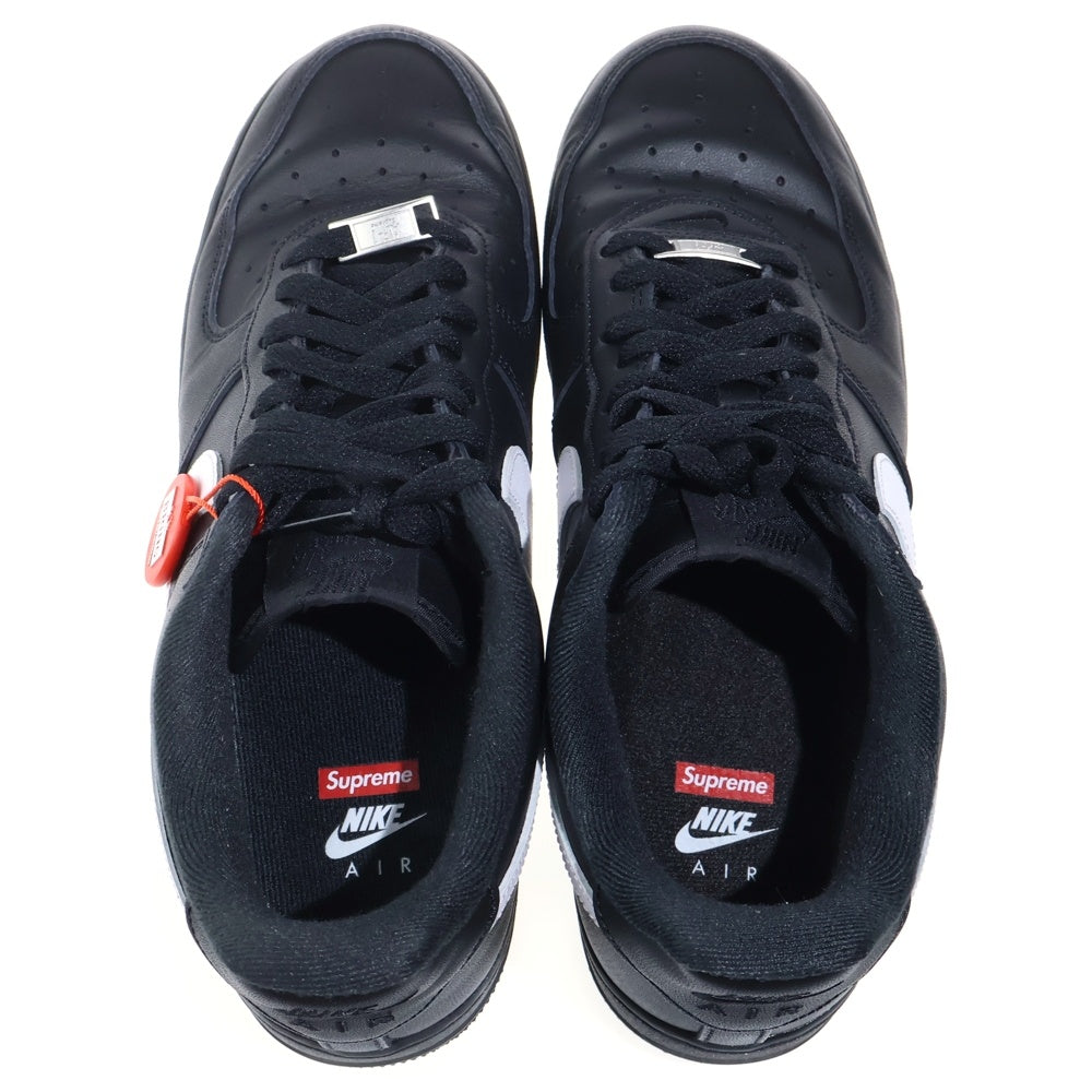 NIKE(ナイキ) ×SUPREME AIR FORCE 1 LOW シュプリーム エアフォース 1 ローカットスニーカー ブラック US10/28cm CU9225-001