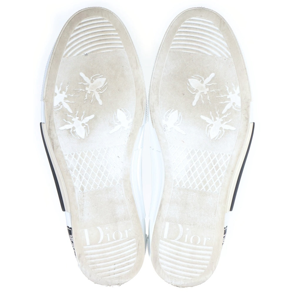 DIOR(ディオール) オブリーク クリア レースアップ ハイトップ ハイカットシューズ スニーカー ホワイト B23