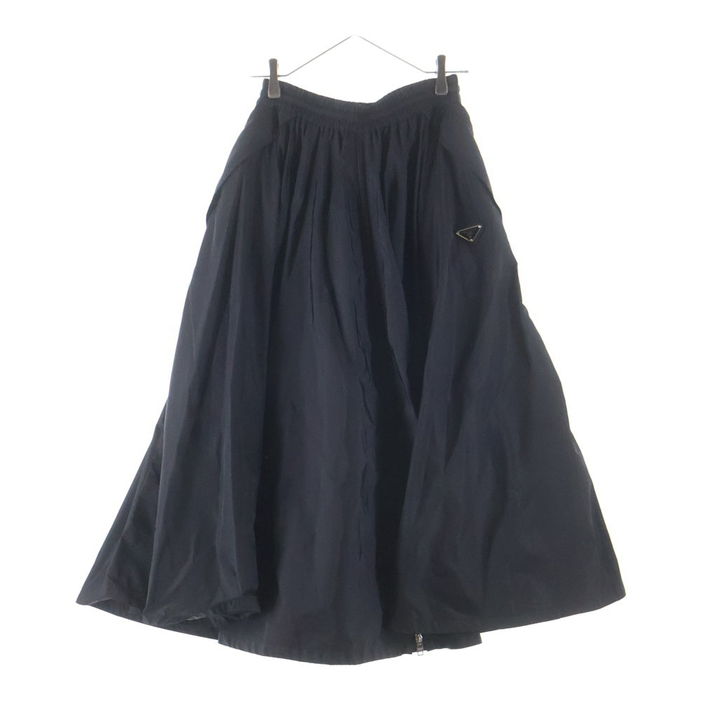 PRADA(プラダ) Re Nylon トライアングルロゴ ナイロンスカート ブラック 21X951 S000 レディース