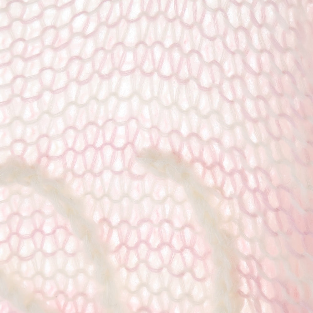 LOEWE(ロエベ) 24AW Pink Logo Jacquard Knit Sweater アナグラムロゴ ジャガード ニットセーター ピンク S359Y14KCS レディース
