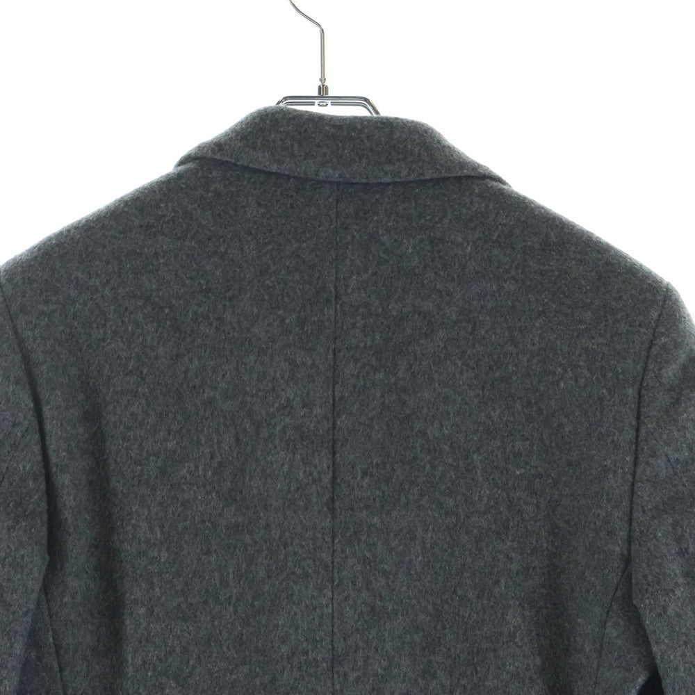 RAF SIMONS(ラフシモンズ) ウールモヘアチェスターコート グレー 152-618